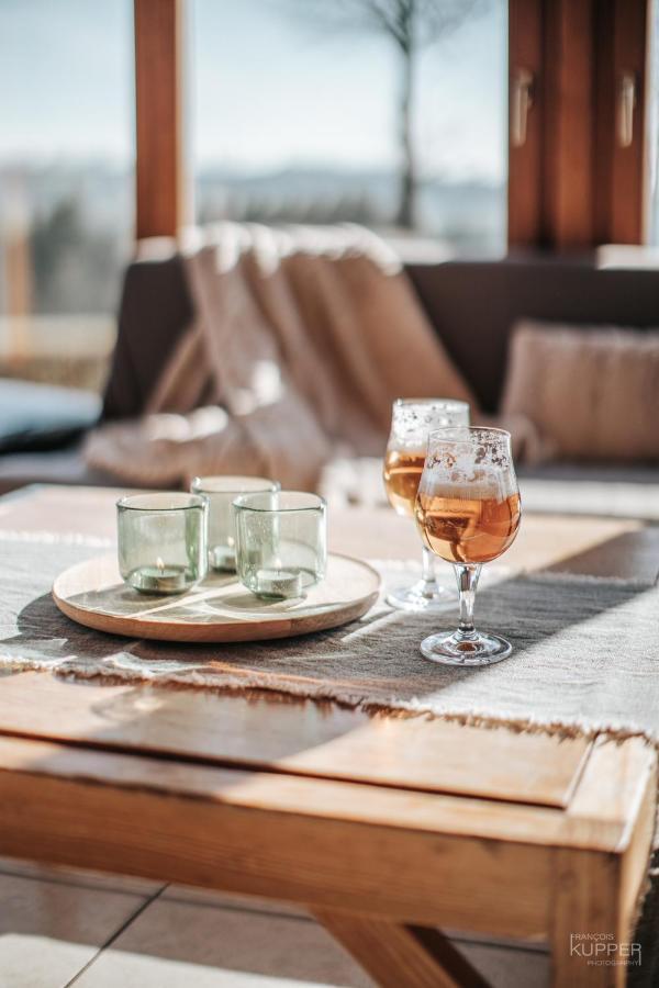 Le Gagnage 31 Pers- Malmedy, Rustique, Vue, Wellness Villa ภายนอก รูปภาพ